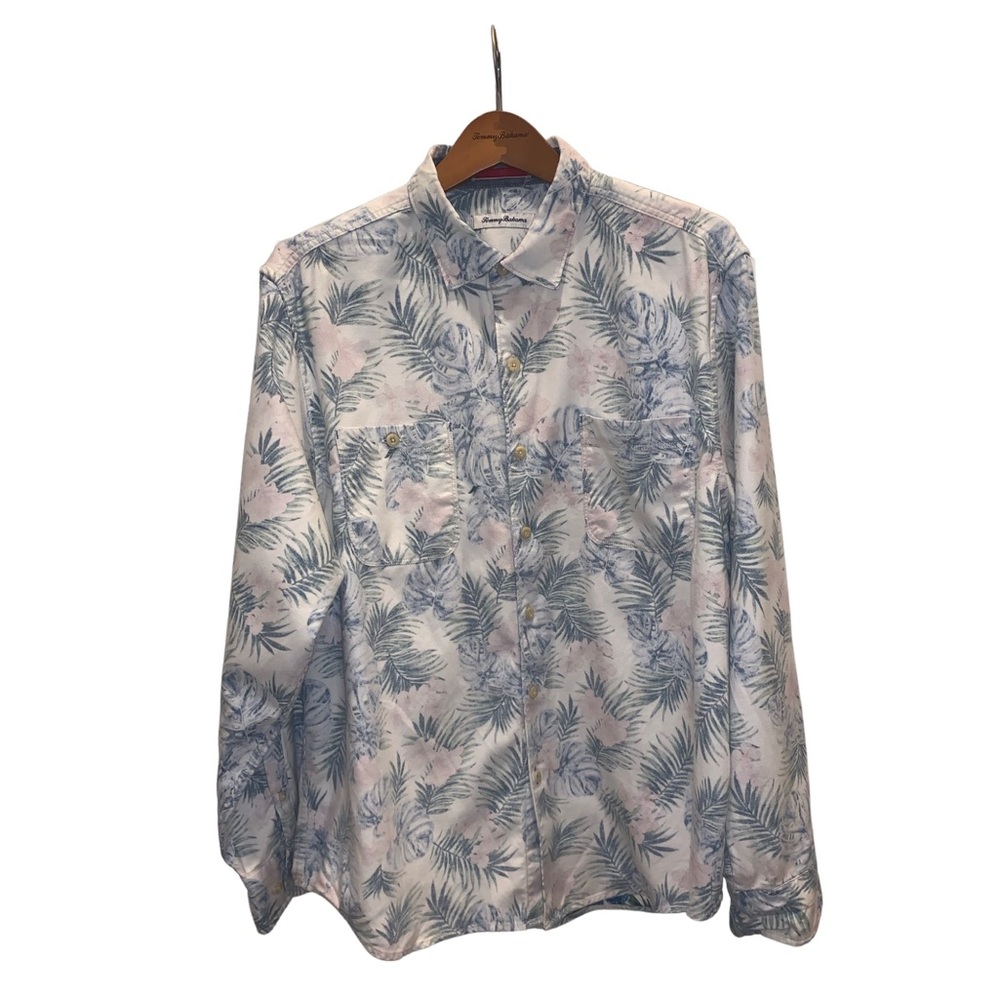 Tommy Bahama Hawaiian Button-Up Flannel